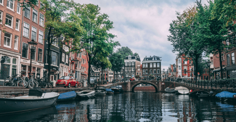 Ciudad de &Aacute;msterdam.